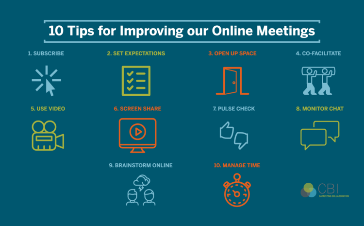 10 Tips for Improving Our Online Meetings